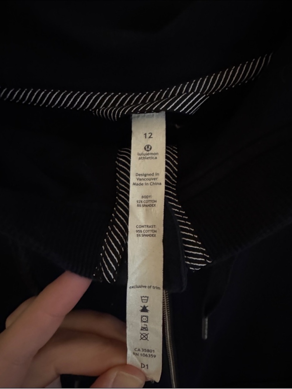 Vtg Lululemon Hoodie View 5